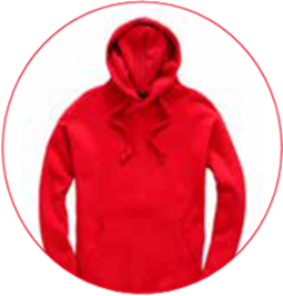 Red Leavers Hoodie