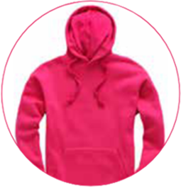 Fuschia Leavers Hoodie
