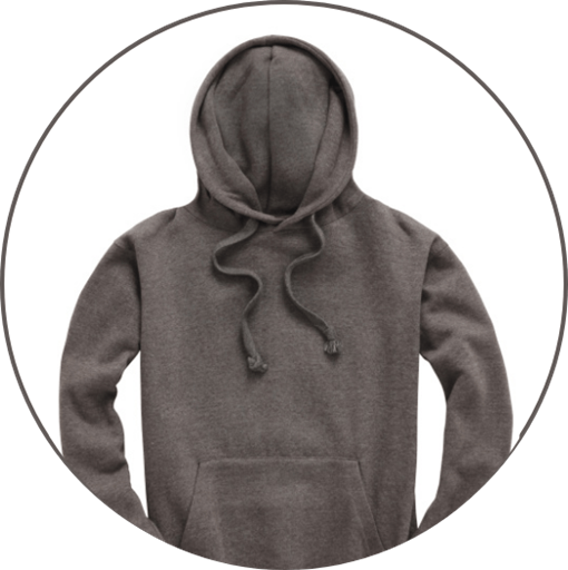 Charcoal Leavers Hoodie