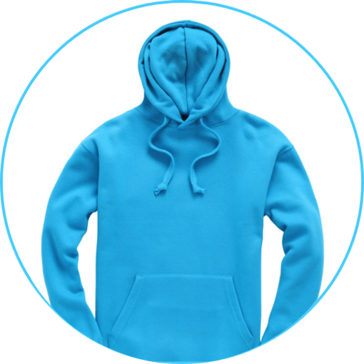 Turquoise Leavers Hoodie