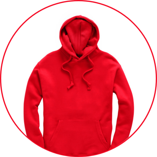 Red Leavers Hoodie