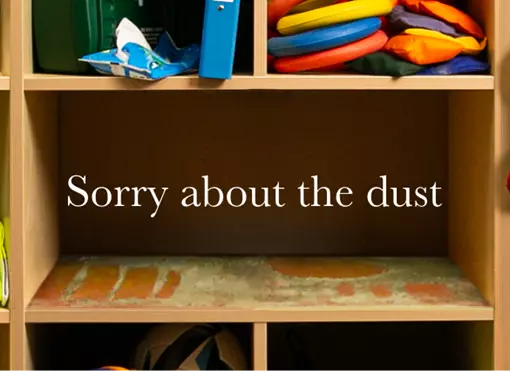 Sorry about the dust