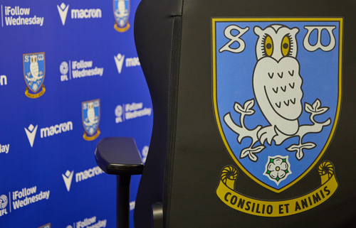 Sheffield wednesday chair and badge