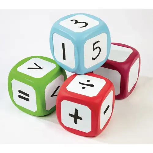 whiteboard dice
